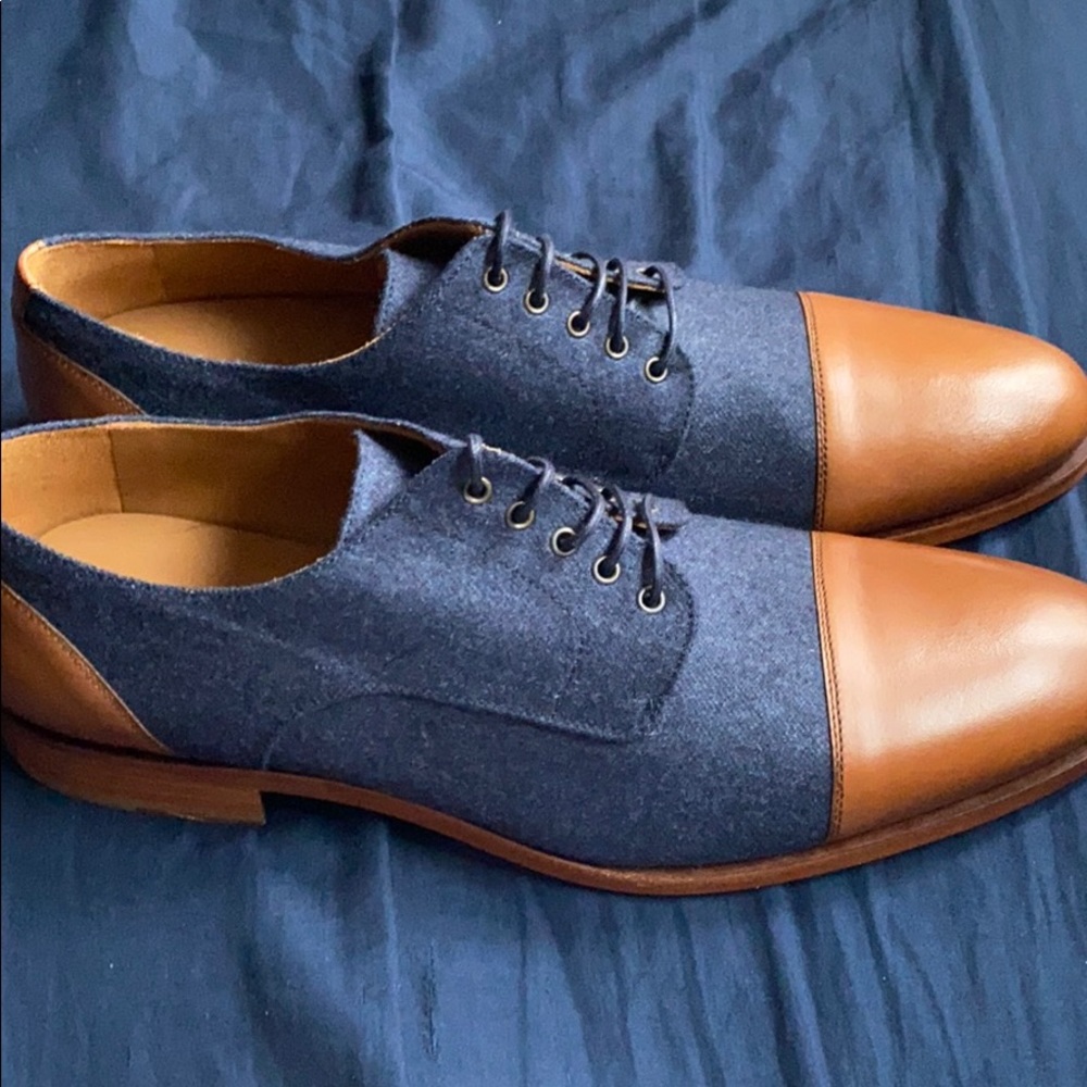 TAFT The Jack Shoe in Navy size 43(10)